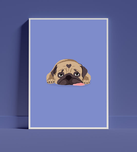 Bulldog - print