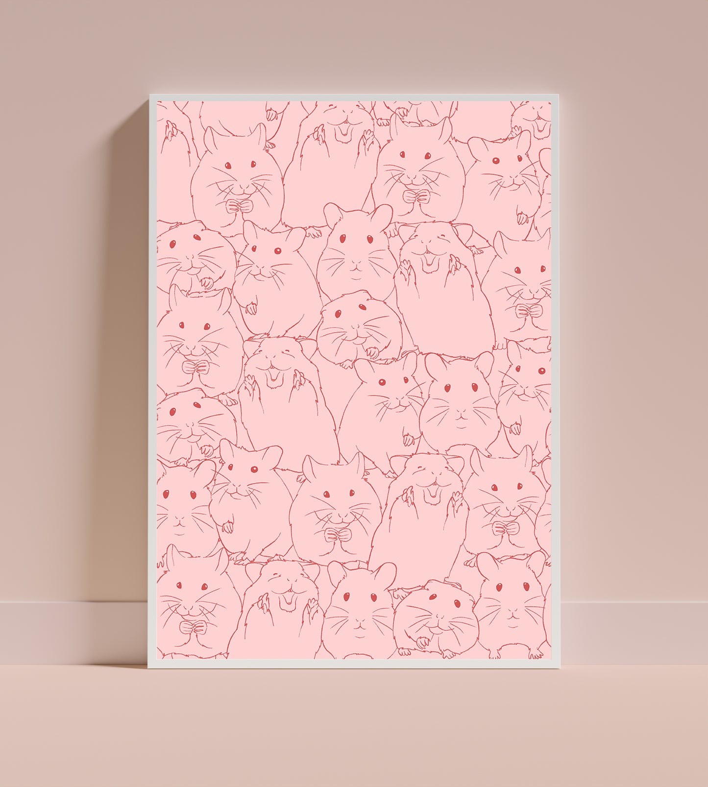 Hamsters - print